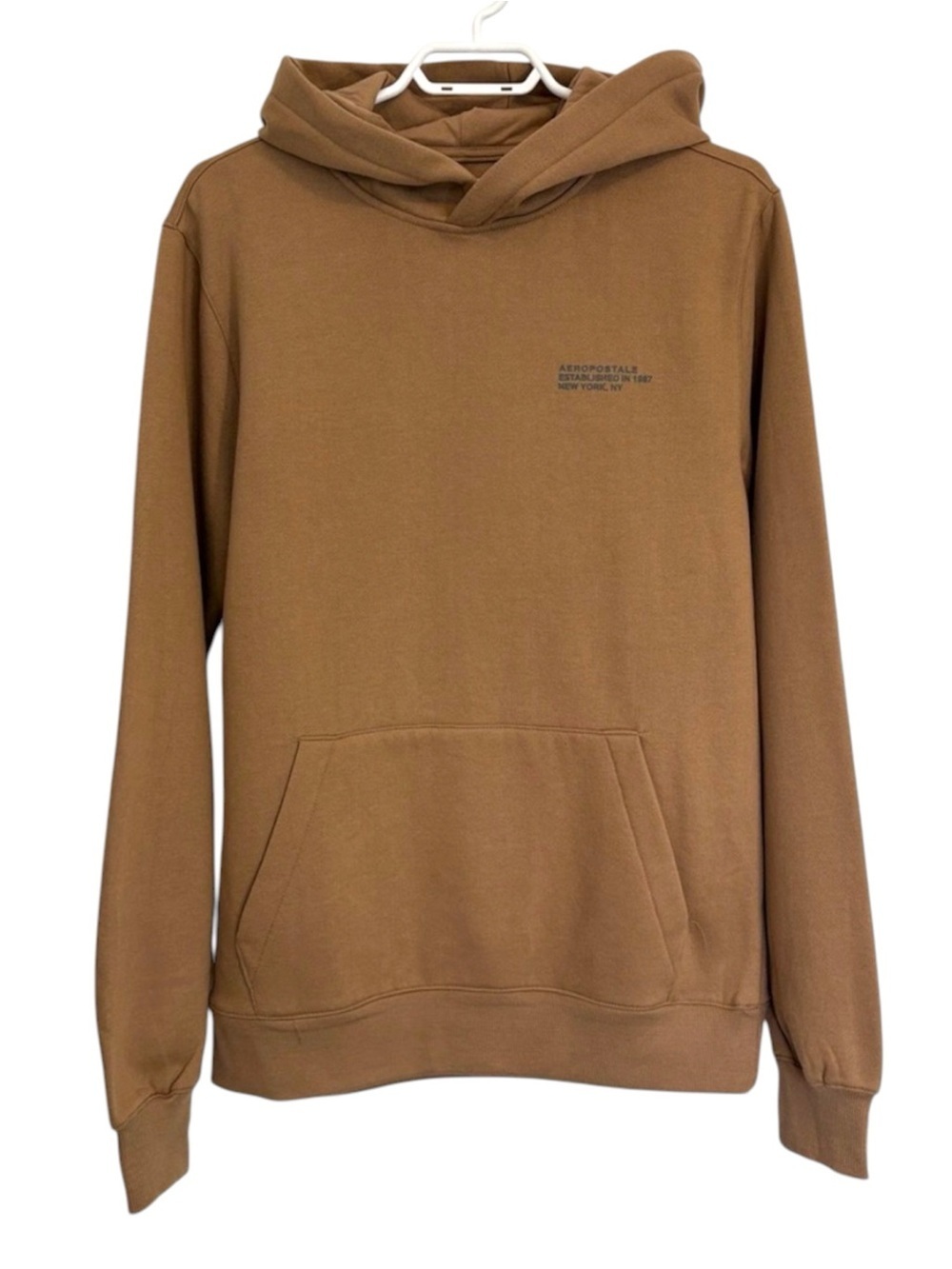 Aeropostale Tan Hooded Sweatshirt NWT Size M
